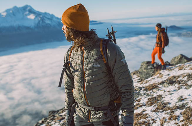 columbia snow country insulated hooded jacket